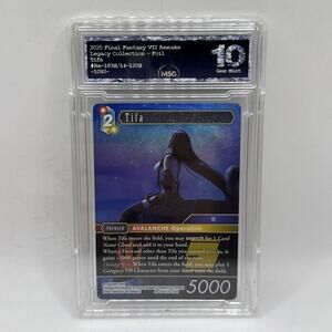 Final Fantasy TCG Tifa Legacy Collection Re-183H/14-120H Foil Graded 10 Gem Mint